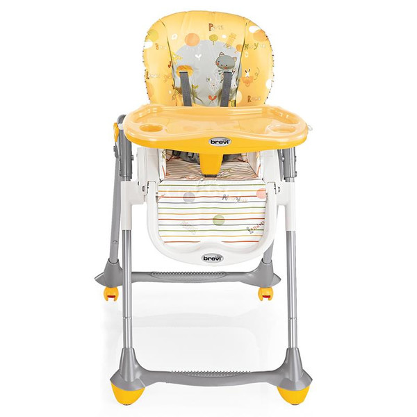 Brevi Convivio Baby/kids chair Upholstered seat Белый, Желтый