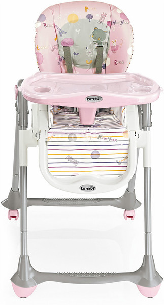 Brevi Convivio Baby/kids chair Upholstered seat Розовый, Белый