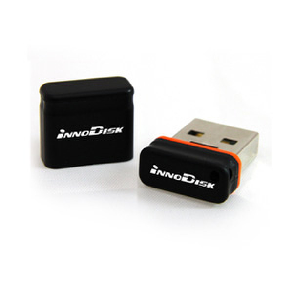 Innodisk 1GB Industrial Nano USB 1ГБ USB 2.0 Тип -A Черный USB флеш накопитель