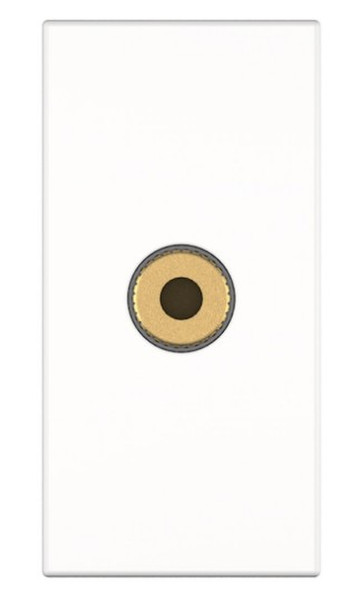 Kindermann 7464000911 3.5 mm White socket-outlet