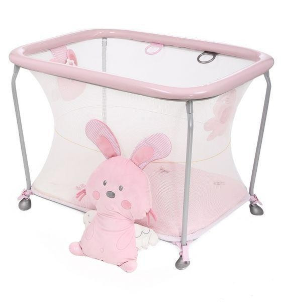 Brevi Soft & Play Pink Plastic,Polyester playpen