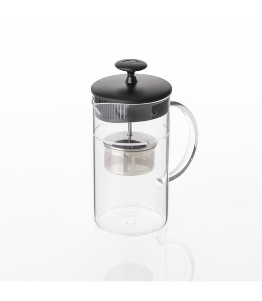 LEONARDO 025512 0.8L Black,Transparent tea maker