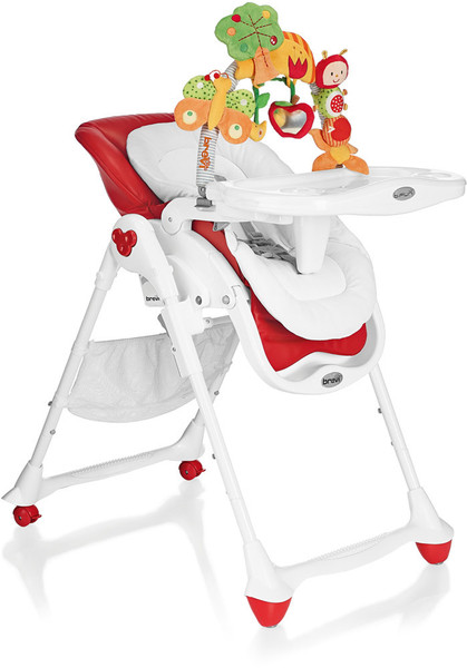 Brevi B.FUN Multifunctional high chair Padded seat Red,White