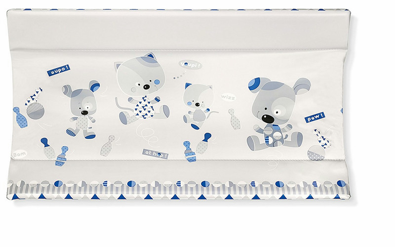 Brevi 8011250011410 Fabric,Foam,Plastic Blue,Grey Flat changing mat