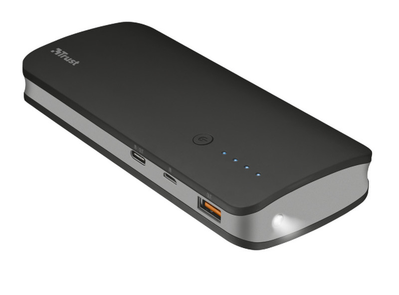 Trust 21858 10000mAh Black power bank