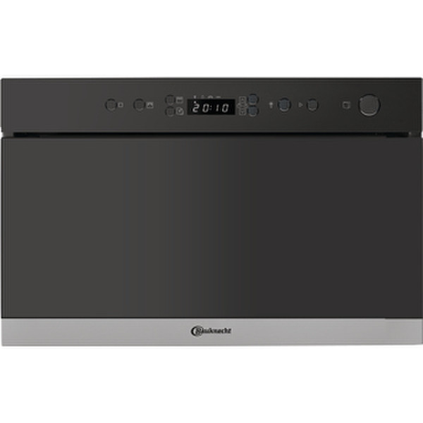 Bauknecht EMNK7 2238 PT Eingebaut Grill-Mikrowelle 22l 1000W Schwarz, Silber