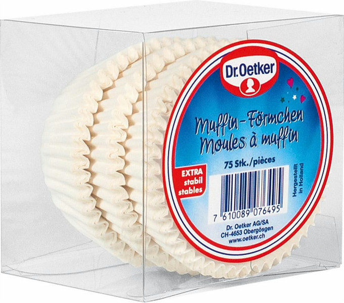 Dr. Oetker 146225100 Muffin pan 75pc(s)