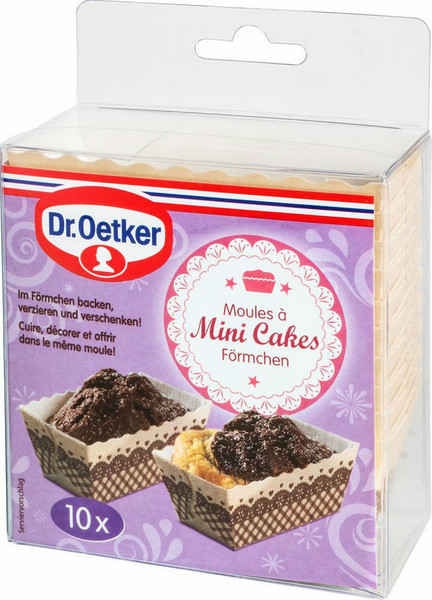Dr. Oetker 146227200 Cake pan 10pc(s)