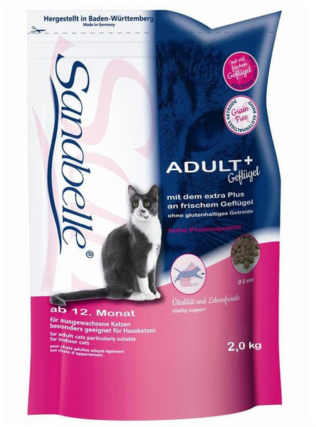 Sanabelle ADULT 2000г Для взрослых Птица сухой корм для кошек