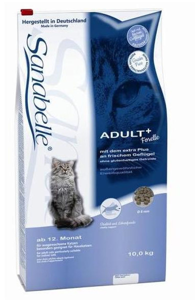 Sanabelle ADULT 10000г Для взрослых Рыба сухой корм для кошек