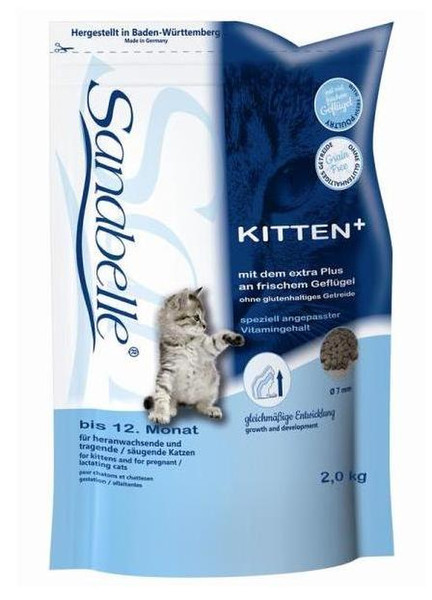 Sanabelle KITTEN 2000г Kitten Птица сухой корм для кошек