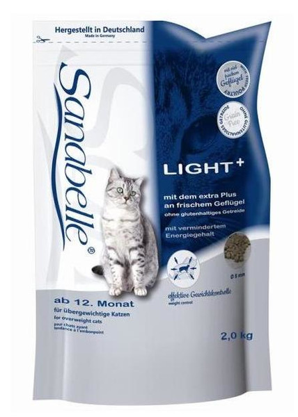 Sanabelle LIGHT 2000г Для взрослых Птица сухой корм для кошек