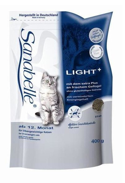 Sanabelle LIGHT 400г Для взрослых Птица сухой корм для кошек