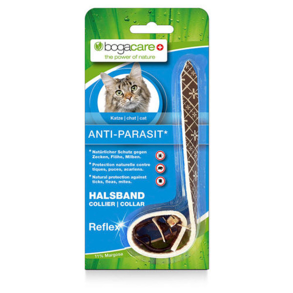 Bogar bogacare Anti-Parasit Halsband Vlies Коричневый, Белый Кот Flea & tick collar ошейник