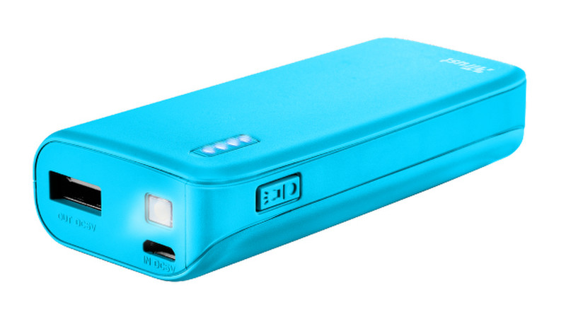 Trust PRIMO Lithium-Ion (Li-Ion) 4400mAh Blau Akkuladegerät