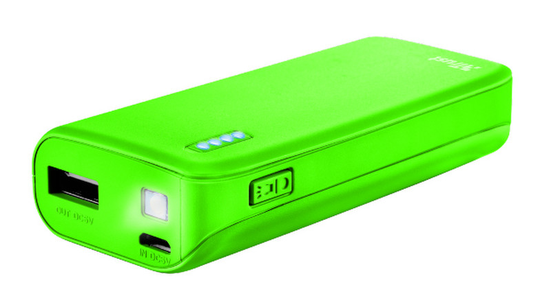 Trust PRIMO Lithium-Ion (Li-Ion) 4400mAh Green power bank