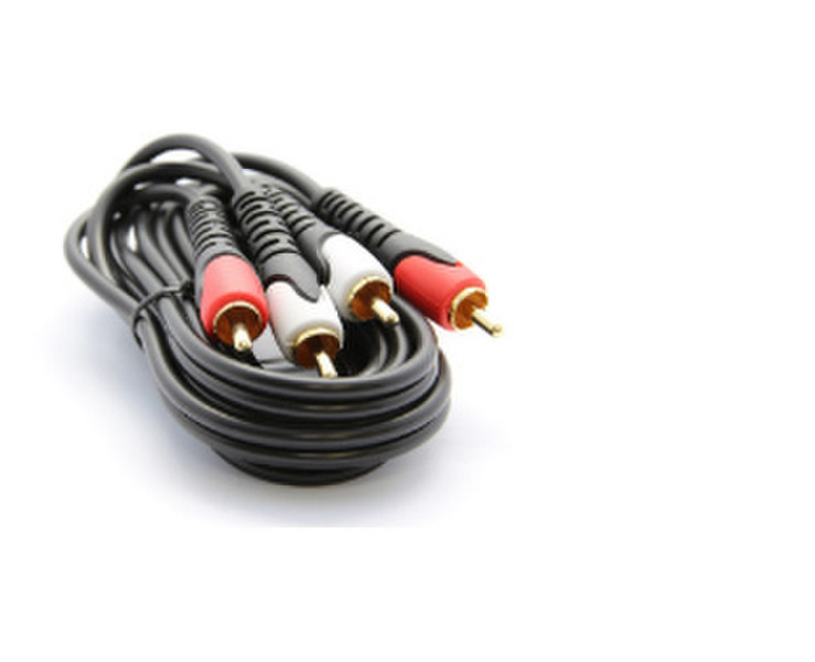 Gentec UHS538 2 x RCA RCA Black audio cable