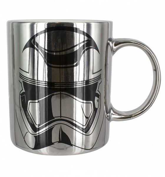 TruffleShuffle Star Wars Episode VII Chrome Plated Captain Phasma Mug Black,Stainless steel Universal 1pc(s) cup/mug