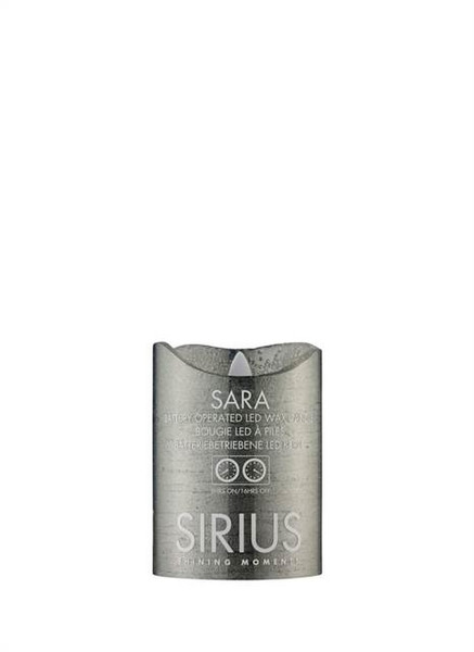 Sirius Home Sara LED Schwarz, Metallisch Elektrische Kerze