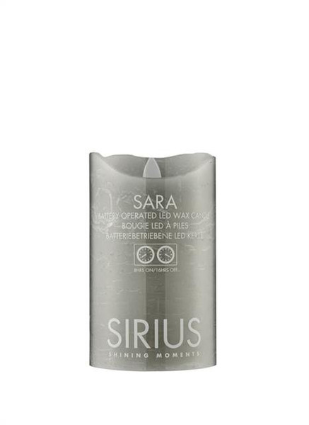 Sirius Home Sara LED Grau Elektrische Kerze