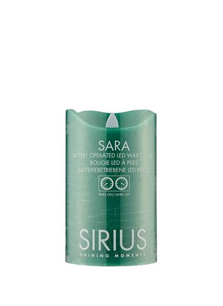 Sirius Home Sara LED Green electric candle