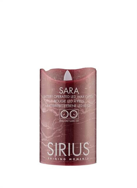 Sirius Home Sara LED Rot Elektrische Kerze