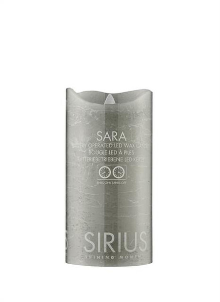 Sirius Home Sara LED Серый электрическая свеча