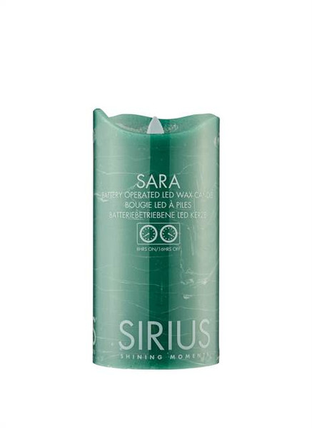 Sirius Home Sara LED Green electric candle