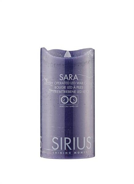 Sirius Home Sara LED Violett Elektrische Kerze