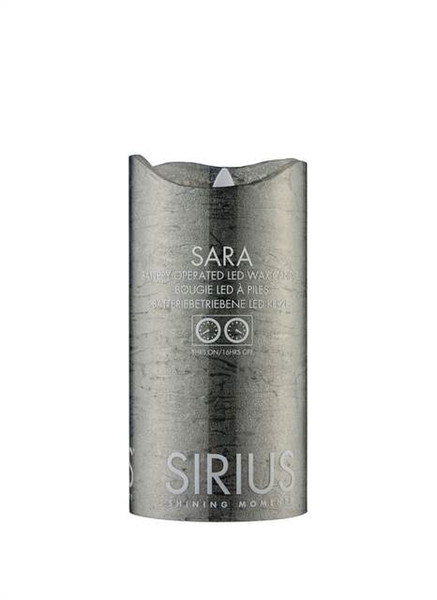 Sirius Home Sara LED Black,Metallic electric candle