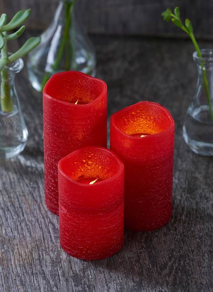 Sirius Home Tenna LED Red electric candle