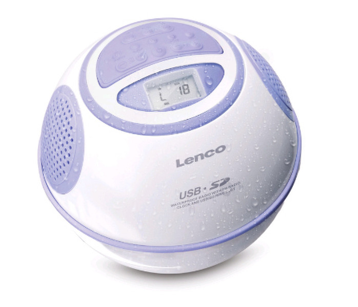 Lenco WPR-060 Портативный Цифровой Пурпурный радиоприемник