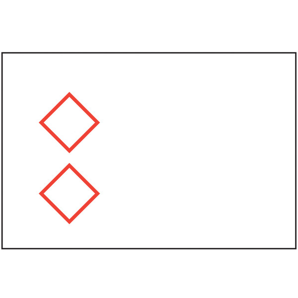 Panduit C400X400YPT-G2 Red,White printer label
