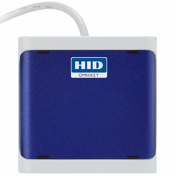 HID Identity OMNIKEY 5022 Indoor USB 2.0 Blue smart card reader