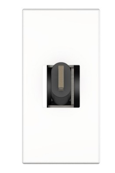 Kindermann 7464000620 Black,White socket-outlet