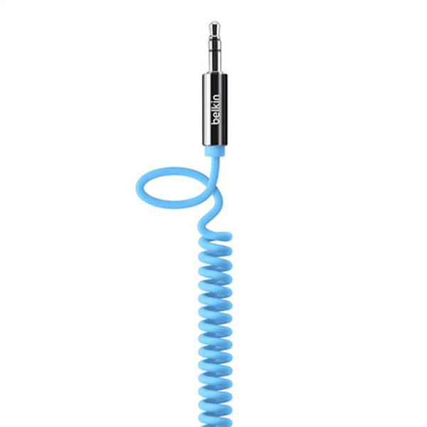 Belkin AV10126qe06-BLU 1.2м 3,5 мм 3,5 мм Синий аудио кабель