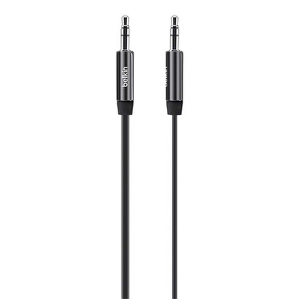 Belkin AV10127qe04-BLK 0.9м 3,5 мм 3,5 мм Черный аудио кабель