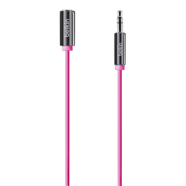 Belkin MIXIT ↑ 1.2m 3.5mm 3.5mm Pink audio cable