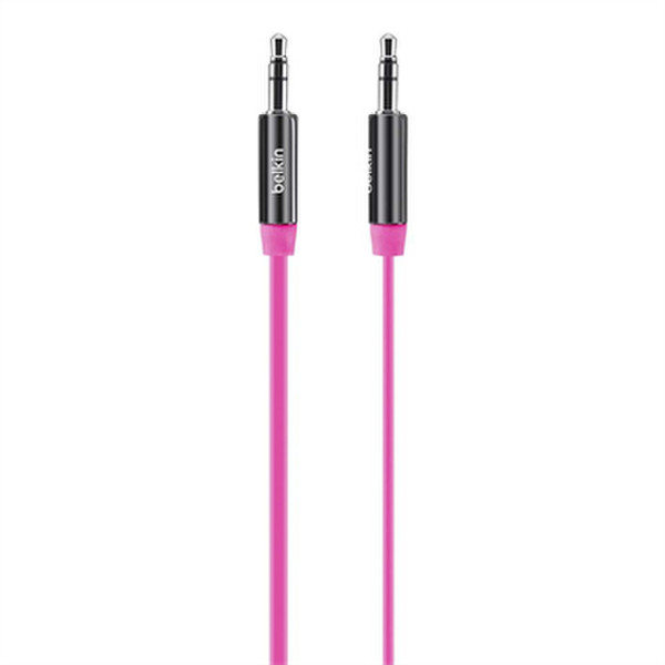 Belkin AV10127qe04-PNK 0.9м 3,5 мм 3,5 мм Розовый аудио кабель