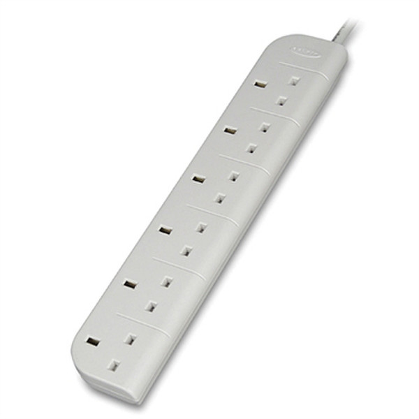 Belkin F9E600sa3M 6AC outlet(s) 3m White surge protector