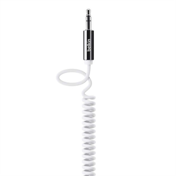 Belkin AV10126qe06-WHT 1.2m 3.5mm 3.5mm Weiß Audio-Kabel