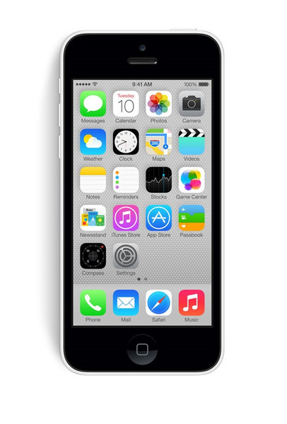 leapp iPhone 5C Single SIM 4G 16GB Weiß Smartphone