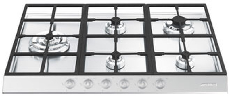 Smeg PTS727-5 built-in Gas hob Stainless steel hob