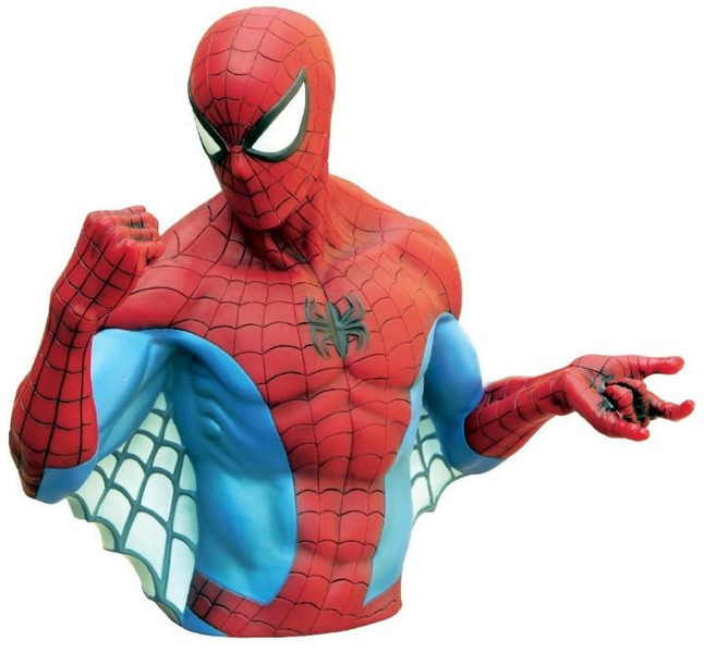 Monogram Spider-Man Bust Bank 1шт Синий, Красный Мальчик
