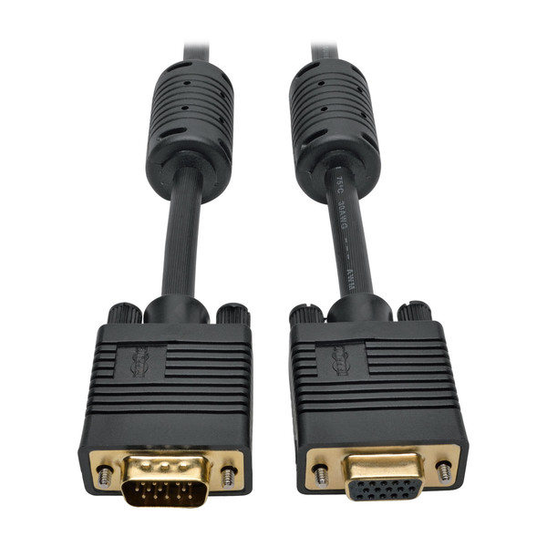 Tripp Lite VGA Coax High-Resolution Monitor Extension Cable with RGB Coax (HD15 M/F), 0.91 m
