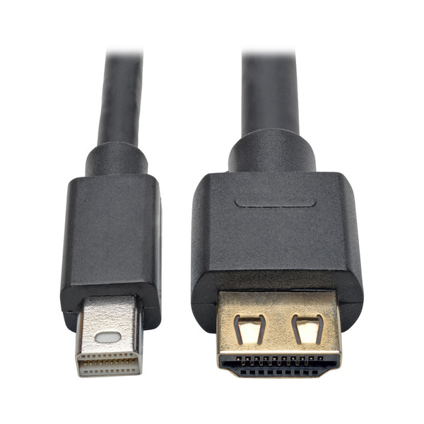 Tripp Lite Mini DisplayPort 1.2a to HDMI Active Adapter Cable with Gripping HDMI Plug, HDMI 2.0, HDCP 2.2, 4K x 2K @ 60 Hz (M/M), 0.91 m
