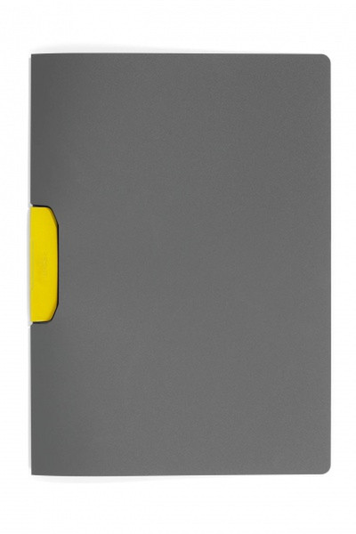 Durable Duraswing Plastic,Polypropylene (PP) Grey,Yellow report cover