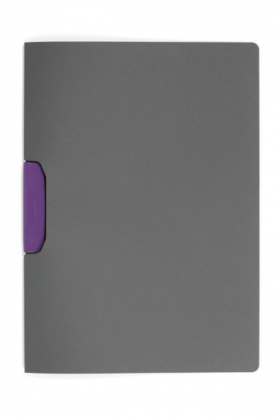Durable Duraswing Пластик, Полипропилен (ПП) Серый, Фиолетовый обложка с зажимом