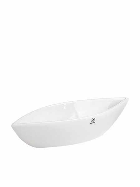 Galzone 820234 Porcelain White Oval Serving bowl serving platter/dish