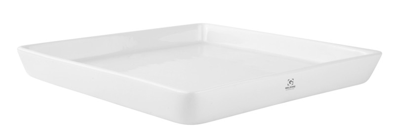 Galzone 819048 Porcelain White Rectangular Serving dish serving platter/dish